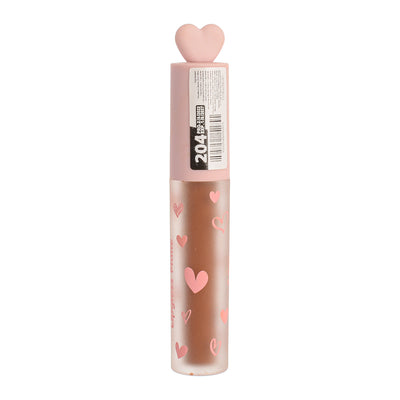 Matte liquid lipstick with heart design from Mate Cinema