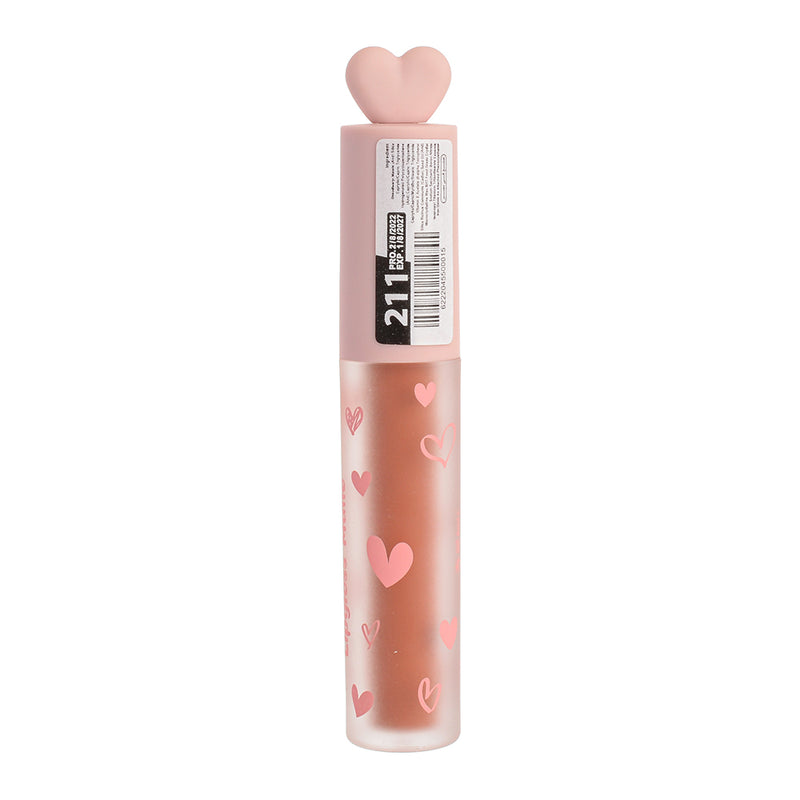 Matte liquid lipstick with heart design from Mate Cinema