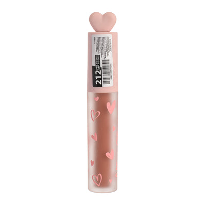 Matte liquid lipstick with heart design from Mate Cinema