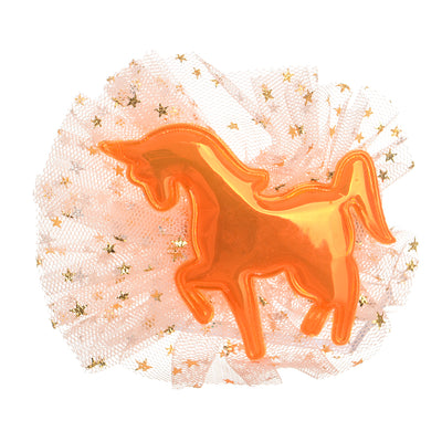 Horse-shaped hair clip for children