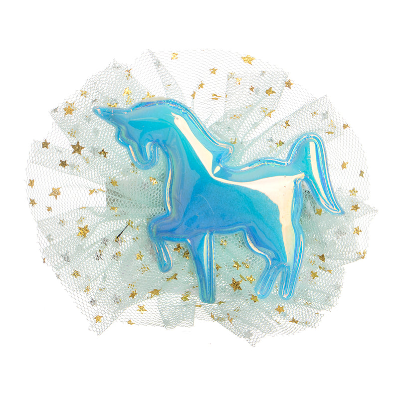 Horse-shaped hair clip for children