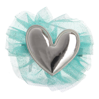 A set of children's hair ties (heart), 2 pieces