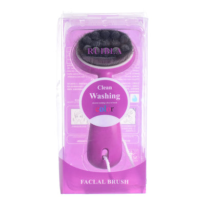 Mauve facial cleansing brush 