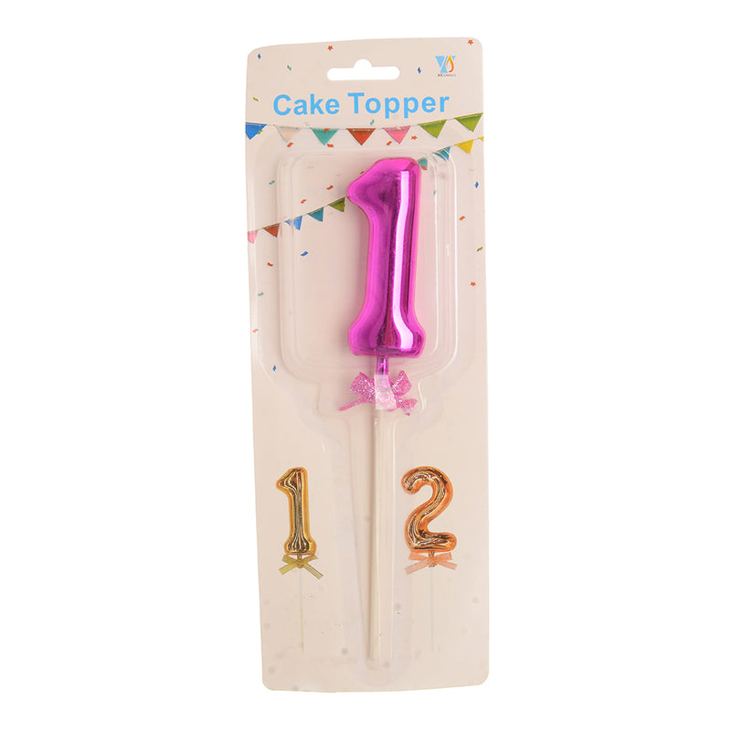 Cake decorating numbers decor number 1