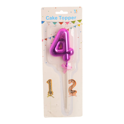 Cake decorating numbers decor number 4