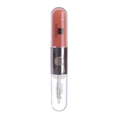 Rose Berry Double Touch Liquid Lipstick provides a long-lasting double touch finish