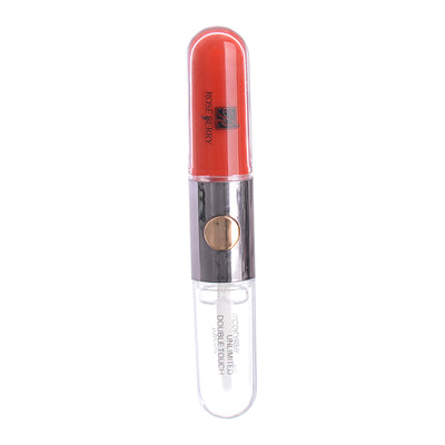 Rose Berry Double Touch Liquid Lipstick provides a long-lasting double touch finish