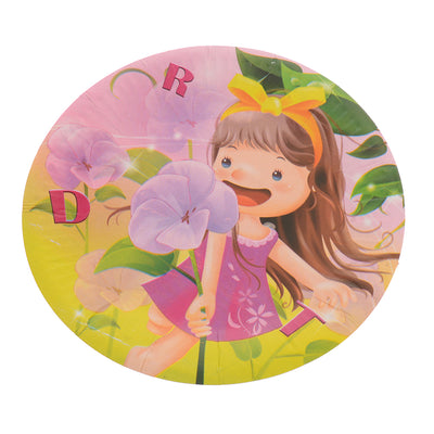 A set of Disney round cardboard plates, 5 in 1 star shape