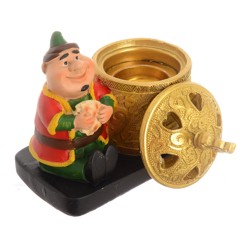 Fat Fananis statue with incense burner