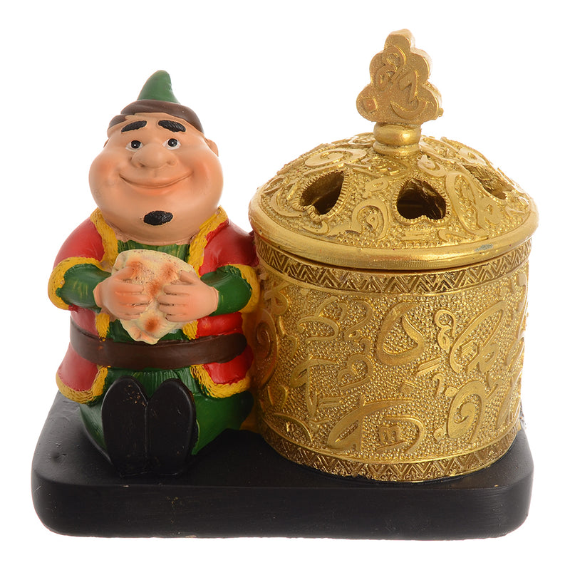 Fat Fananis statue with incense burner