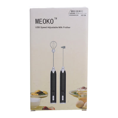 Miyoko USB Coffee and Milk Frother, 5W, Black