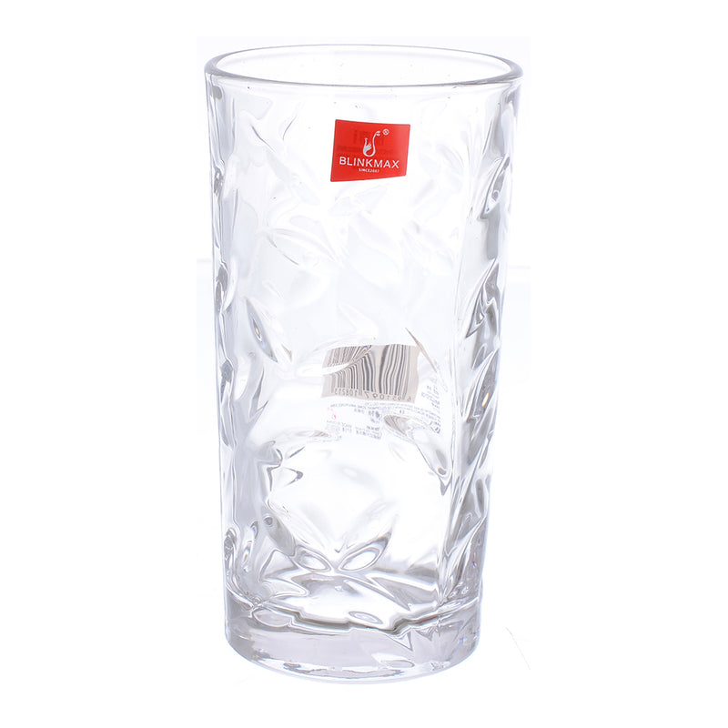 Set of 3 pieces of Blanc Max glass shop cups, clear engraving, LZ 010108